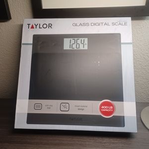 Taylor Glass Digital Scale with Anti-slip Mat